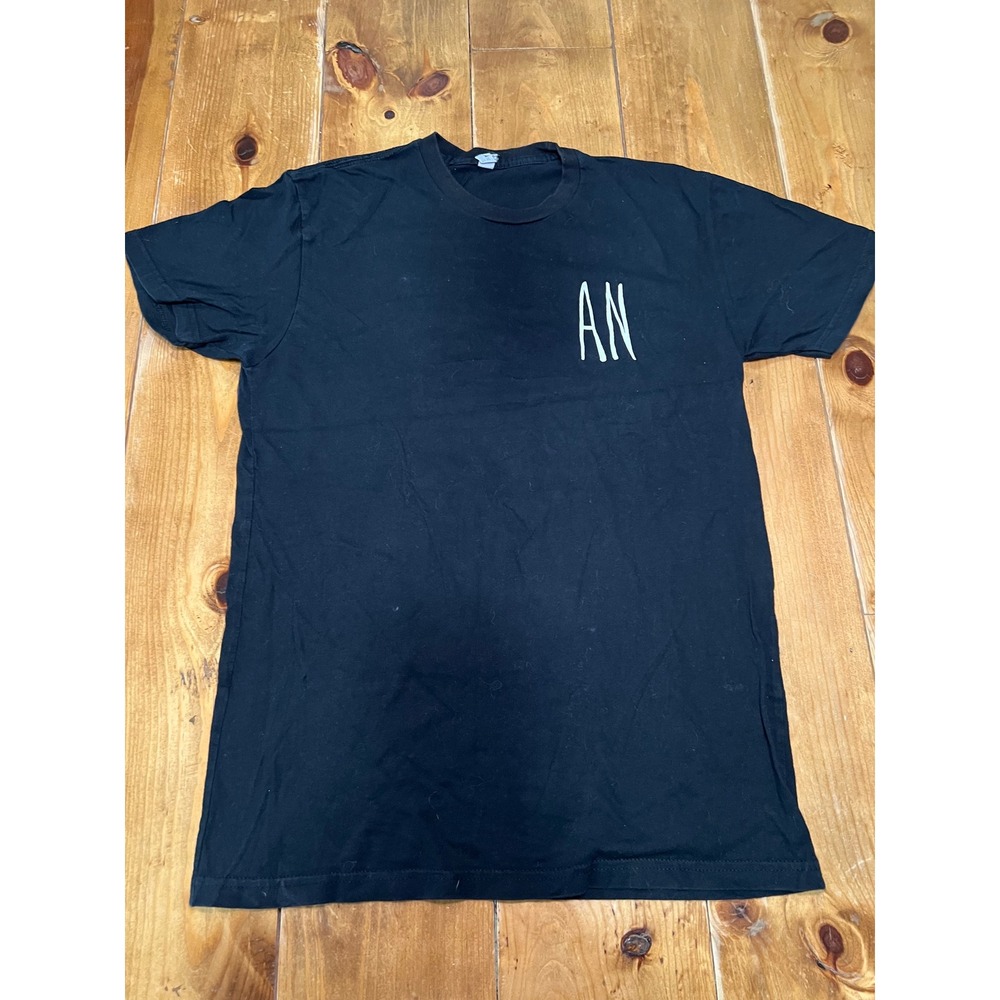 American Nightmare Give Up The Ghost Band Tee Black Cotton Graphic T-Shirt Small
